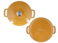Cosy & Trendy Braadpan Fontestic Gietijzer Amber Gold Ø 28 cm / 8 Liter - Geëmailleerd - thumbnail