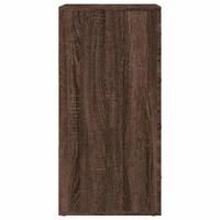 Dressoir 60x39x80 cm bewerkt hout grijs sonoma - thumbnail