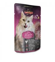 Leonardo zak [16 x 85 g pure kip] | natvoer zonder granen voor katten | compleet voer in praktische afzonderlijke porties - thumbnail