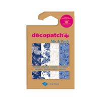 Hobbypapier décopatch 30x40 4vel shades of blue - thumbnail