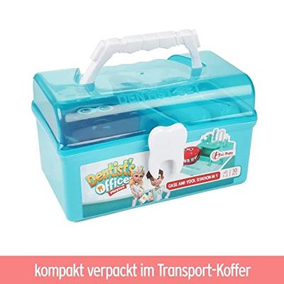 Toi-Toys tandartskoffer met accessoires, 10dlg.