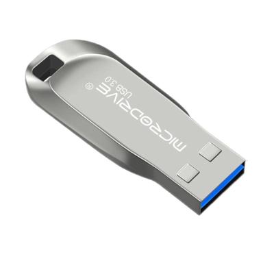 MicroDrive 64GB USB 3 0 mode hoge snelheid metalen roterende U-schijf (grijs)