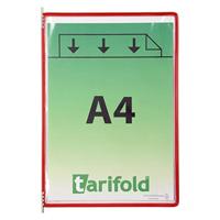 Tarifold tas t-display rood - thumbnail
