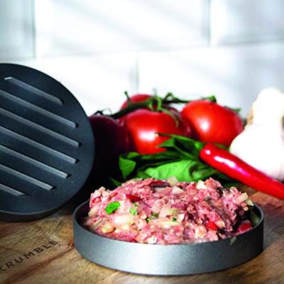 Krumble Hamburgerpers - Aluminium - thumbnail