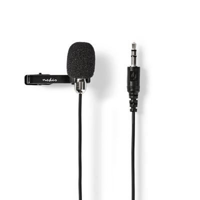 Bedrade Microfoon | Clip-On | Lavalier | 3,5 mm | Metaal