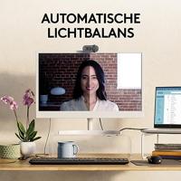 Logitech Brio 100 Full HD-webcam 1920 x 1080 Pixel Klemhouder - thumbnail