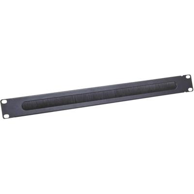 LogiLink ORCEB1B 19 inch Kabelgeleiding voor patchkast 1 HE Zwart