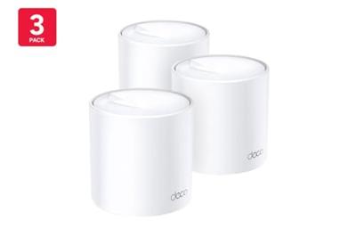 TP-Link Deco X60 AX5400 dual-band WiFi 6 Mesh Systeem (3-pack) Mesh router Wit - thumbnail