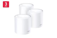 TP-Link DECO X60(3-PACK) mesh-wifi-systeem Dual-band (2.4 GHz / 5 GHz) Wi-Fi 6 (802.11ax) Wit 2 Inte - thumbnail