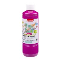Bruynzeel • gouache poster paint 500ml diep roze - thumbnail