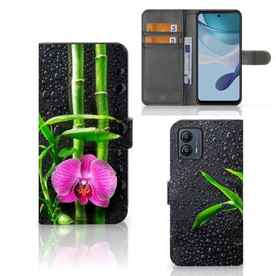 Motorola Moto G53 Hoesje Orchidee Motorola Moto G53 Hoesje Orchidee