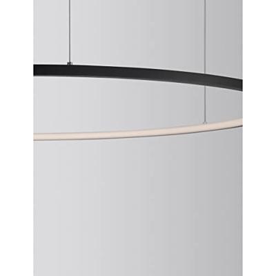 Lyora Ronde hanglampTarquin zwart Ø 100cm - 9345609