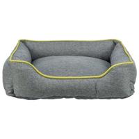 Trixie hondenmand nio waterafstotend hoekig donkergrijs - thumbnail