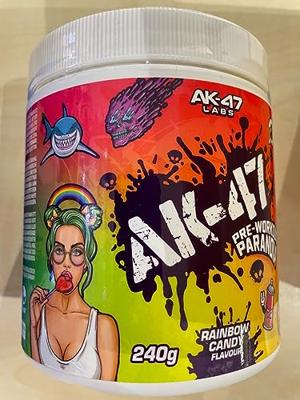 AK-47 Pre-Workout 120servings Rainbow Candy