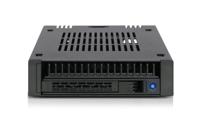 Icy Dock MB741SP-B behuizing voor opslagstations HDD-/SSD-behuizing Zwart 2.5 - thumbnail