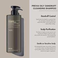 Previa Natural Haircare Extra Life Oily Dandruff Cleansing Shampoo 950ml - thumbnail