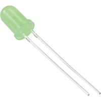 TRU COMPONENTS Bedrade LED 5 mm Geel-groen Rond 5 mm 68 mcd 60 ° 20 mA - thumbnail