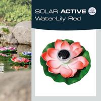 FIAP 3206-4 SOLAR ACTIVE WaterLily Red Decoratieve lamp op zonne-energie LED LED vast ingebouwd Rood - thumbnail