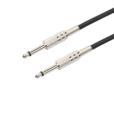 5m 1/4 inch (6.35 mm) mannetje naar mannelijke afgeschermd Jack Mono stekkers Audio patchkabel