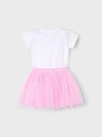 Mayoral Zomer tule rok + top meisjes - mauve paars - thumbnail