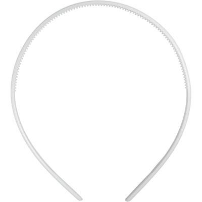 Creativ Company Haarbanden, b: 8 mm, wit, 5 stuk/ 1 doos