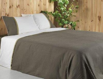 Dommelin Dommelin Dekbedovertrek Bari Percal 200tc Leem-Brons 240x200/220 cm