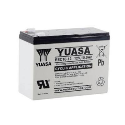 Yuasa Loodaccu 12 V 10 Ah Loodvlies (AGM) (b x h x d) 151 x 112 x 65 mm Geringe zelfontlading Yuasa Loodaccu 12 V 10 Ah Loodvlies (AGM) (b x h x d) 151 x 112 x 65 mm Geringe zelfontlading