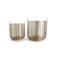 Salt & Pepper Zulu Draadmand Set van 2 - thumbnail