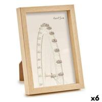 Fotolijsten WPC1020ML-1 Bruin Natuurlijk Plastic (6 Stuks) - thumbnail