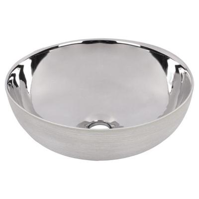 Waskom Differnz Shine Zilver/Wit 40 x 13,5 cm
