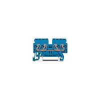 WAGO 870-834 Doorgangsklem 5 mm Spanveer Toewijzing: N Blauw 100 stuk(s) - thumbnail