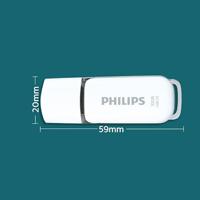 Philips FM32FD75B USB flash drive 32 GB USB Type-A 3.0 (3.1 Gen 1) Wit - thumbnail