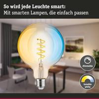 29161 Paulmann Home LED-lamp E27 Energielabel: G (A - G) 7.5 W Warmwit tot koudwit Goud - thumbnail
