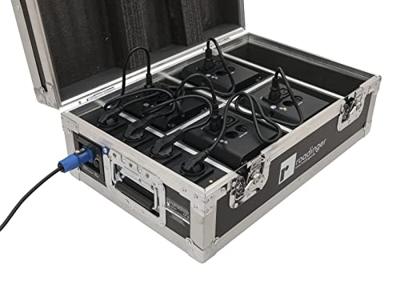 Roadinger ROADINGER Flightcase 4x AKKU TL-3 Trusslight QuickDMX