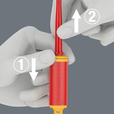 Wera 7444 VDE Verwisselbaar handvat VDE 1 stuks - thumbnail