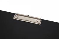 MAUL klemplaat hard kunststof PP A3 liggend zwart, niet transparant - thumbnail