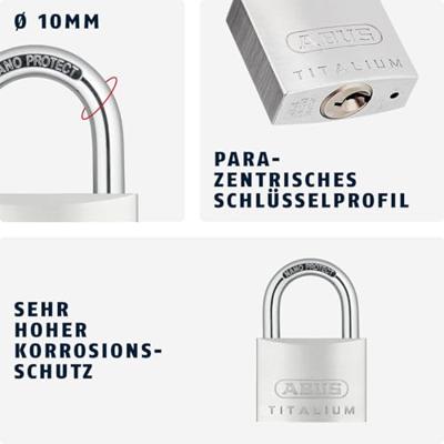 ABUS Hangslot 64Ti/60 - 64TI/60 - 64TI/60 - thumbnail
