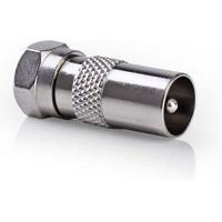 Nedis Satelliet- en Antenne-Adapter | F-Male naar IEC Male | 1 stuks - CSGB41953ME CSGB41953ME - thumbnail