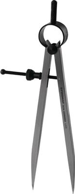 Promat/Tecwerk Veerpasser | lengte 175 mm | met snelspanmoer - 4000858953