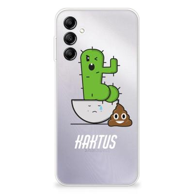 Samsung Galaxy A14 5G Telefoonhoesje met Naam Cactus Poo Samsung Galaxy A14 5G Telefoonhoesje met Naam Cactus Poo