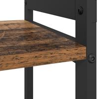 Boekenkast Oud hout 60 x 30 x 83 cm Bewerkt hout - thumbnail