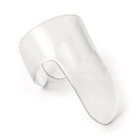 Dunlop Clear D Plastic Fingerpick vingerplectrum medium - thumbnail