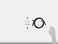 Klotz TIR0300PSP Neutrik Silent Plug haaks 2p - jack 2p 3 meter - thumbnail