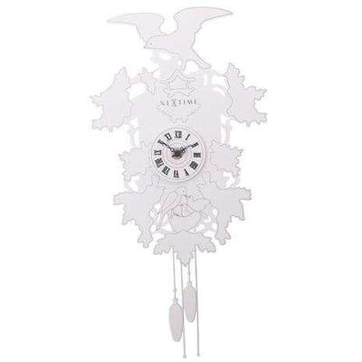 NeXtime klok 2988 Cuckoo Weeble, 41x21 cm, Wall, White