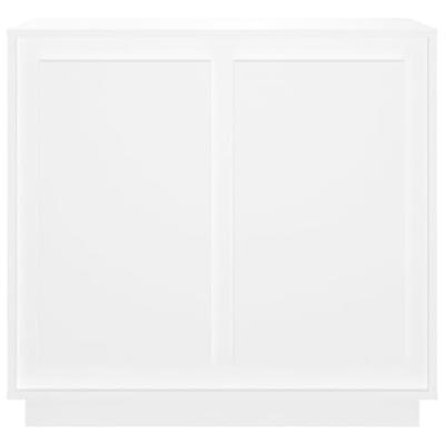 Dressoir 80x34x75 cm bewerkt hout wit Dressoir 80x34x75 cm bewerkt hout wit