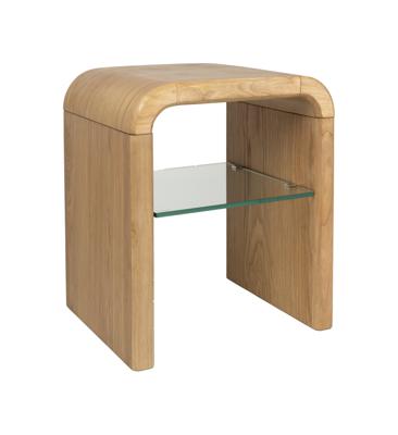 Zuiver Brave Bijzettafel Hout - Bruin