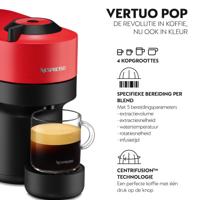 Krups Nespresso Vertuo Pop XN9205 Nespresso Rood - thumbnail