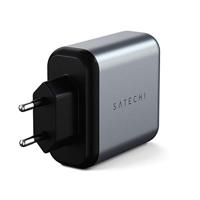 Satechi 2-port wall charger (30W) - Space Gray - thumbnail
