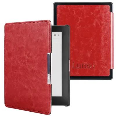 Lunso Kobo Aura Edition 1 hoes (6 inch) - sleepcover - Rood