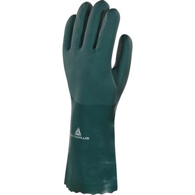 Delta Plus pvc handschoen PVCGRIP35 35cm groen mt 9 Delta Plus pvc handschoen PVCGRIP35 35cm groen mt 9